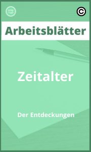 Arbeitsblätter Zeitalter Der Entdeckungen PDF mit Lösungen